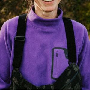 Burton MINE77 First Layer UniSex Top Size M Color Royal Purple